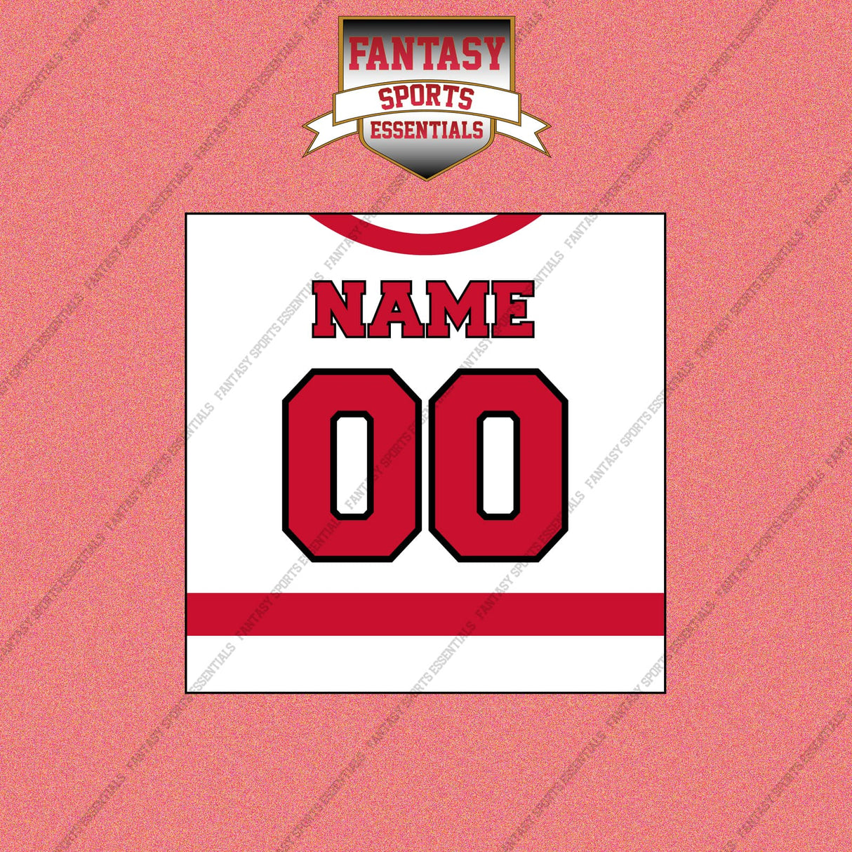 Carolina Hurricanes Personalized Current Away Jersey Wall Art Prints