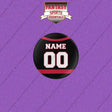 Carolina Hurricanes Personalized Current Home Jersey Buttons