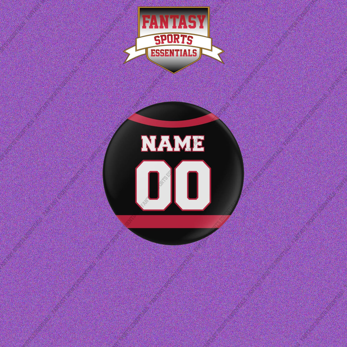 Carolina Hurricanes Personalized Current Home Jersey Buttons