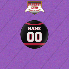 Carolina Hurricanes Personalized Current Home Jersey Buttons