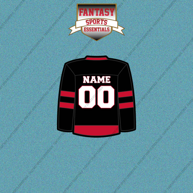 Carolina Hurricanes Personalized Current Home Jersey Car Decals
