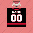 Carolina Hurricanes Personalized Current Home Jersey Wall Art Prints