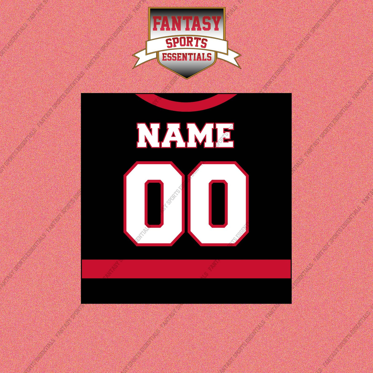 Carolina Hurricanes Personalized Current Home Jersey Wall Art Prints