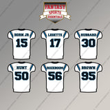 Carolina Panthers 2025 Away Jersey Magnets (Choose Your Player) Page 2