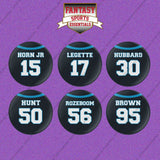 Carolina Panthers 2025 Home Jersey Button Pins (Choose Your Player) Page 2