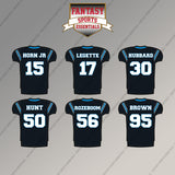 Carolina Panthers 2025 Home Jersey Magnets (Choose Your Player) Page 2
