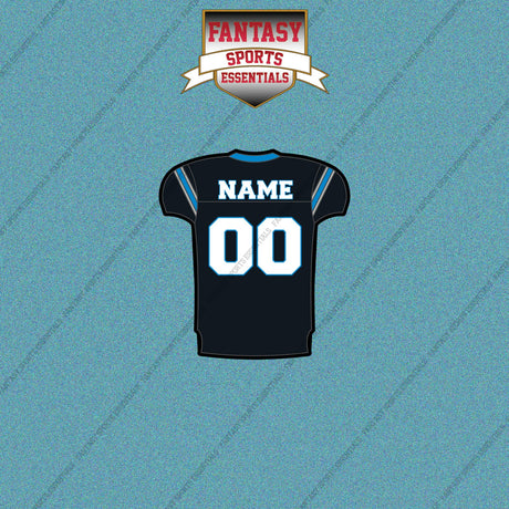 Carolina Panthers Personalized Current Home Jersey Car Decals