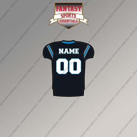 Carolina Panthers Personalized Current Home Jersey Magnets