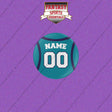 Charlotte Hornets Personalized Current Home Jersey Buttons