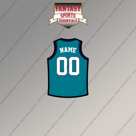Charlotte Hornets Personalized Current Home Jersey Magnets