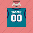 Charlotte Hornets Personalized Current Home Jersey Wall Art Prints