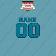 Charlotte Hornets Personalized Current Name and Number Car Decals
