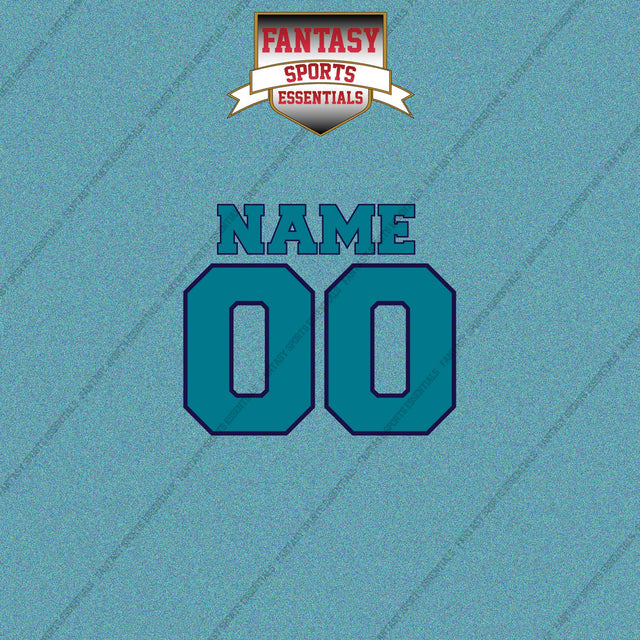 Charlotte Hornets Personalized Current Name and Number Car Decals