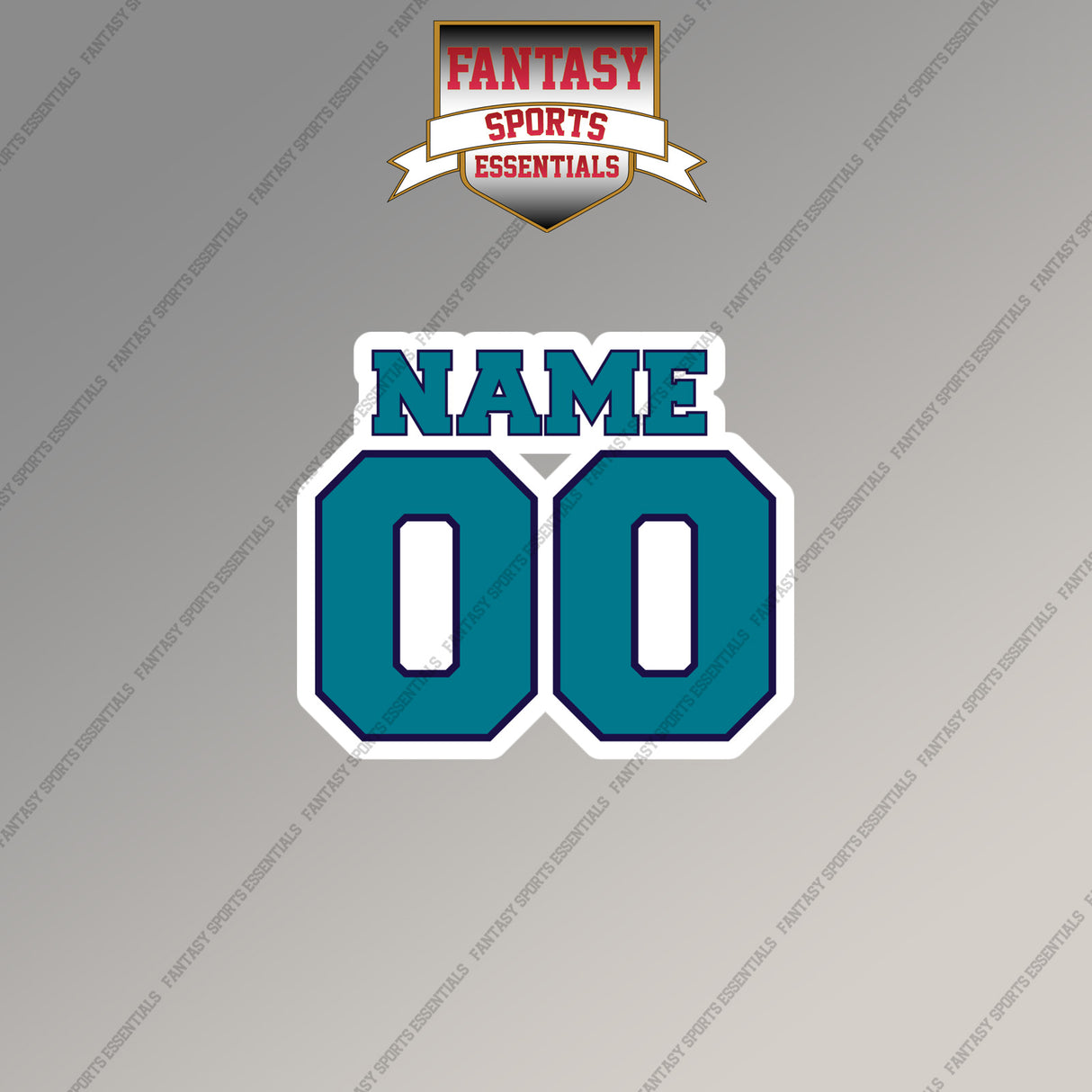 Charlotte Hornets Personalized Current Name and Number Magnets