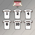Chicago Bears 2025 Away Jersey Magnets (Choose Your Player) Page 1