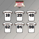 Chicago Bears 2025 Away Jersey Magnets (Choose Your Player) Page 2