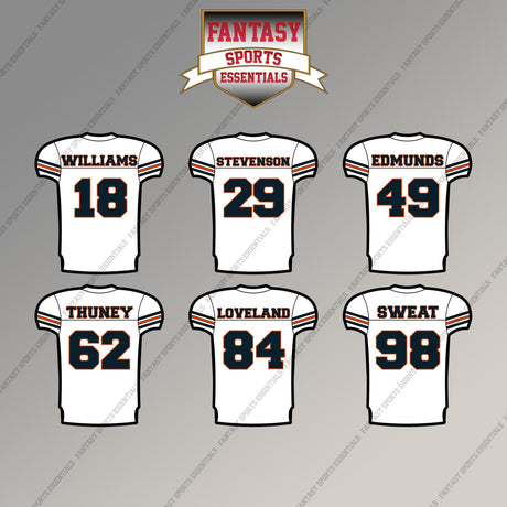 Chicago Bears 2025 Away Jersey Magnets (Choose Your Player) Page 2