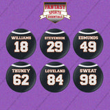 Chicago Bears 2025 Home Jersey Button Pins (Choose Your Player) Page 2