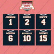 Chicago Bears 2025 Home Jersey Wall Art Prints (Choose Your Player) Page 1