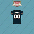 Chicago Bears Personalized Current Home Jersey Car Decals