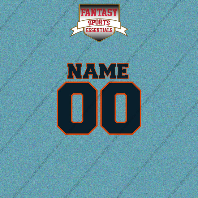 Chicago Bears Personalized Current Name and Number Car Decals