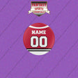 Chicago Blackhawks Personalized Current Home Jersey Buttons