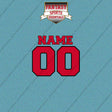 Chicago Blackhawks Personalized Current Name and Number Car Decals
