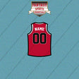 Chicago Bulls Personalized Current Home Jersey Car Decals