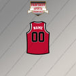 Chicago Bulls Personalized Current Home Jersey Magnets