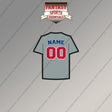 Chicago Cubs Personalized Current Away Jersey Magnets