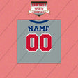 Chicago Cubs Personalized Current Away Jersey Wall Art Prints 