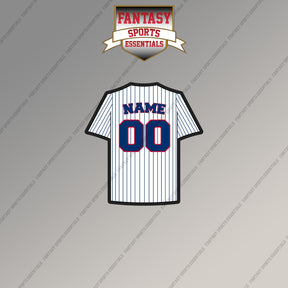 Chicago Cubs Personalized Current Home Jersey Magnets