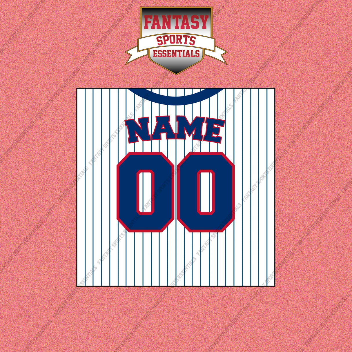 Chicago Cubs Personalized Current Home Jersey Wall Art Prints