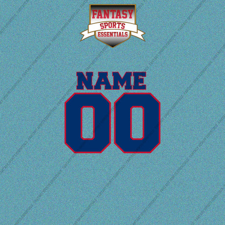 Chicago Cubs Personalized Current Name and Number Car Decals
