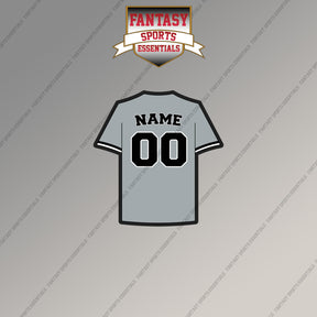 Chicago White Sox Personalized Current Away Jersey Magnets