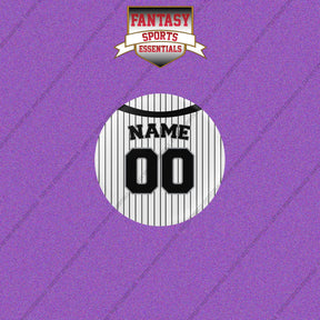 Chicago White Sox Personalized Current Home Jersey Buttons