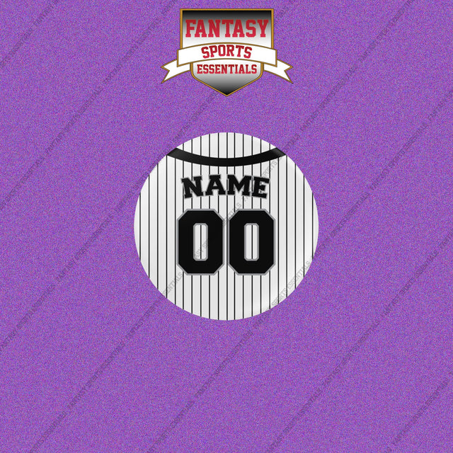 Chicago White Sox Personalized Current Home Jersey Buttons