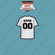 Chicago White Sox Personalized Current Home Jersey Car Decals