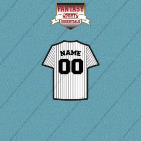 Chicago White Sox Personalized Current Home Jersey Car Decals