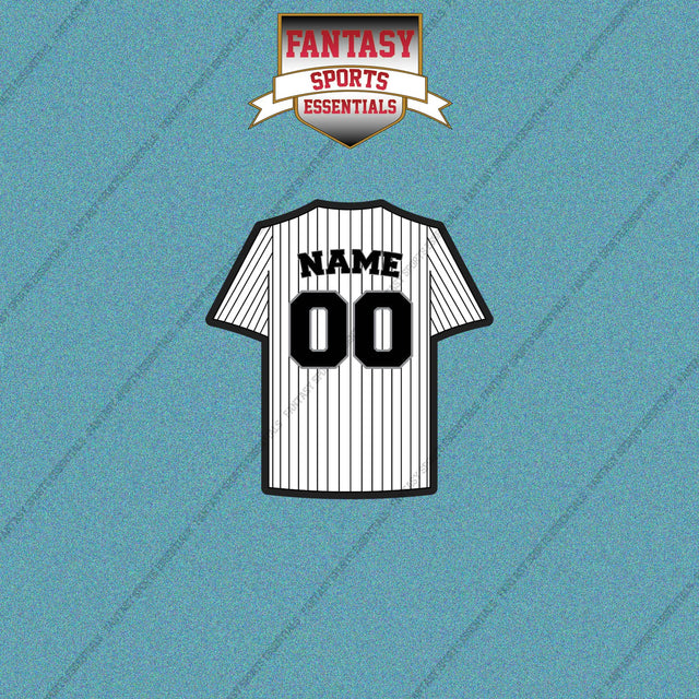 Chicago White Sox Personalized Current Home Jersey Car Decals