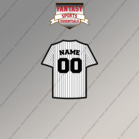 Chicago White Sox Personalized Current Home Jersey Magnets
