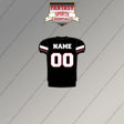Cincinnati Bearcats Football Personalized Current Home Jersey Magnets