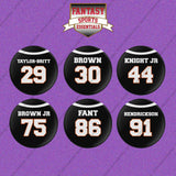 Cincinnati Bengals 2025 Home Jersey Button Pins (Choose Your Player) Page 2