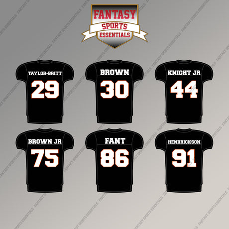 Cincinnati Bengals 2025 Home Jersey Magnets (Choose Your Player) Page 2