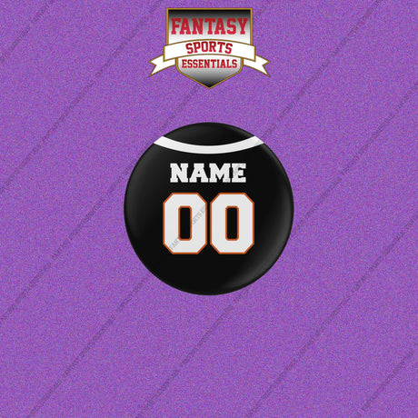 Cincinnati Bengals Personalized Current Home Jersey Buttons