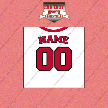 Cincinnati Reds Personalized Current Home Jersey Wall Art Prints