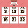 Cleveland Browns 2025 Away Jersey Wall Art Prints (Choose Your Player) Page 1