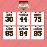 Cleveland Browns 2025 Away Jersey Wall Art Prints (Choose Your Player) Page 2