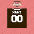 Cleveland Browns Personalized Current Home Jersey Wall Art Prints
