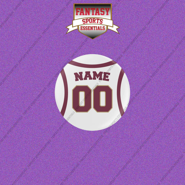 Cleveland Cavaliers Personalized Current Away Jersey Buttons